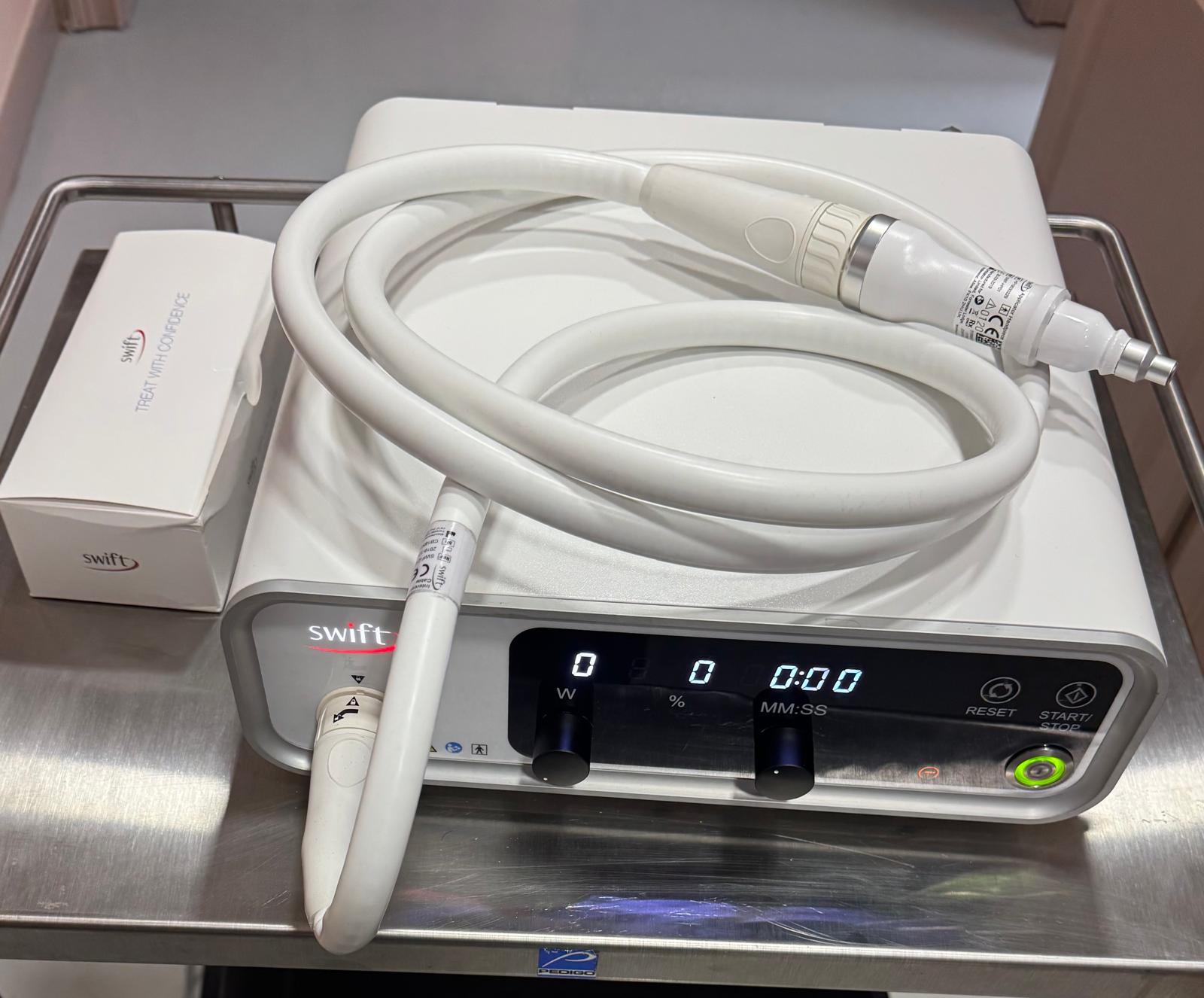 SWIFT microwave wart therapy system at Choice Podiatry Center in Marietta, GA